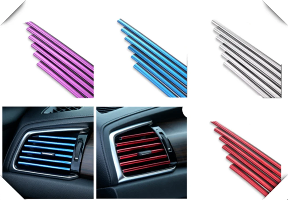 

Auto parts air conditioner socket clip decorative strip for Peugeot 206 307 406 407 207 208 308 508 2008 3008 4008