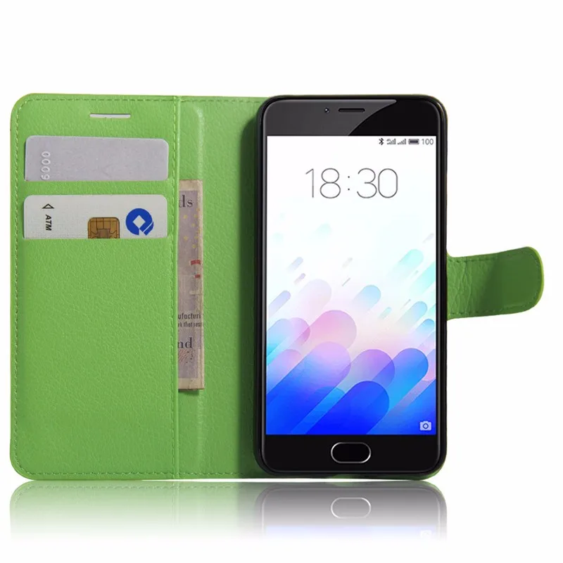 For For Meizu M3S Case Luxury Wallet PU Leather Back Case Cover For Meizu M3S Mini Case 5.0 inch Flip Protective Phone Bag Skin (15)