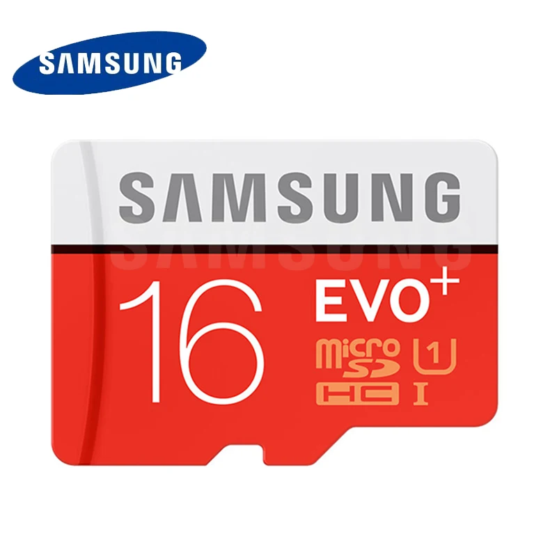 SAMSUNG MicroSD Memory Card 16G SDHC EVO Class 10 Micro SD C10 UHS TF Trans Flash