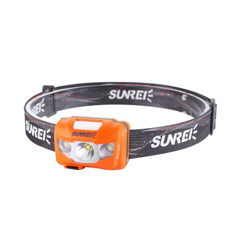 SUNREX Youdo3 светодиодный налобный фонарь USB Перезаряжаемый 190LM XPG3 S2+ 2x3030 светодиодный s 1800 мАч литий-ионный аккумулятор 7 режимов для пеших прогулок и кемпинга