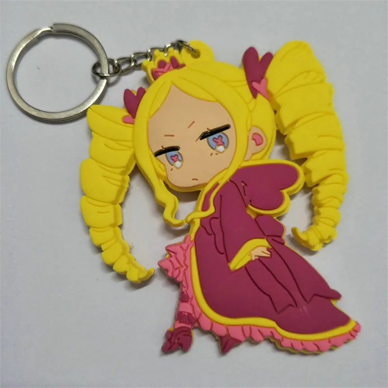 Re Life в другом мире от Zero Ram Rem Emilia Packu кошка фигуры игрушки ПВХ брелок Аниме Сумка