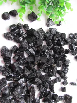 

NATURAL BLACK TOURMALINE CRYSTAL STONE ORIGINAL CHAKRA STONE WHOLESALE 100g