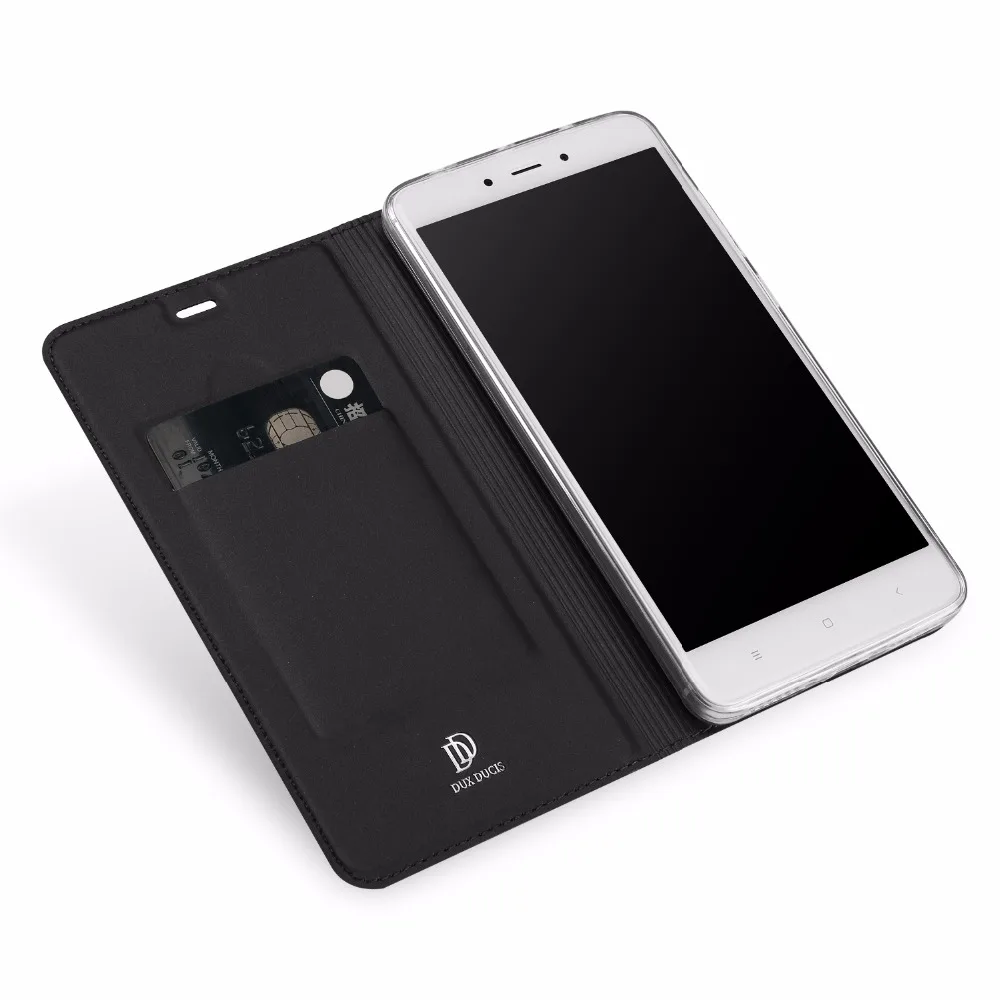 Роскошный кожаный чехол-портмоне С Откидывающейся Крышкой для Xiaomi Redmi Note 4 случай для Redmi Примечание 4 4X Pro