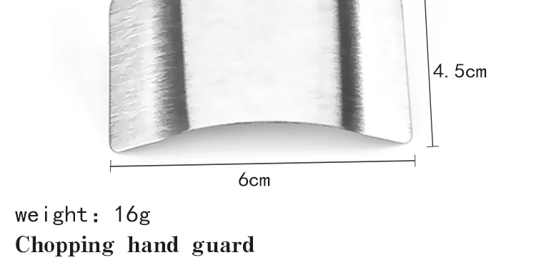 Креативная защита для рук из нержавеющей стали, безопасная резалка для овощей, кухонные инструменты для приготовления пищи