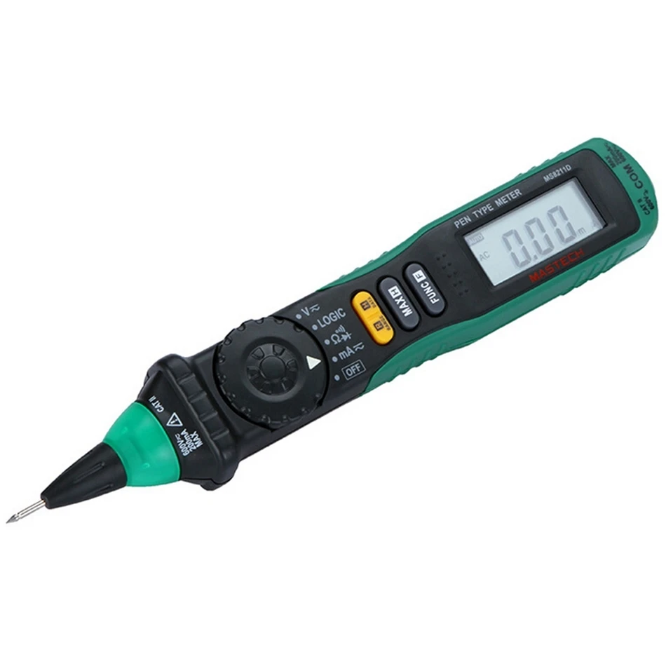 MasTech MS8211D Тип Ручки Цифровой мультиметр Авто Диапазон DMM мультитестер напряжения