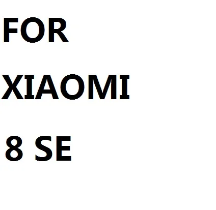 3D DIY сублимации Обложка для XIAOMI 8 8 SE 8 LITE A2 A2 LITE MIX 2 S REDMI NOTE 7 примечание 6 Pocophone F1 20 шт - Цвет: Черный