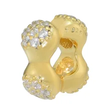 Бусины для самостоятельного изготовления ювелирных изделий из стерлингового серебра-ювелирные изделия современные LovePods разделитель бисерная Подвеска 925 Berloque Perles Шарм