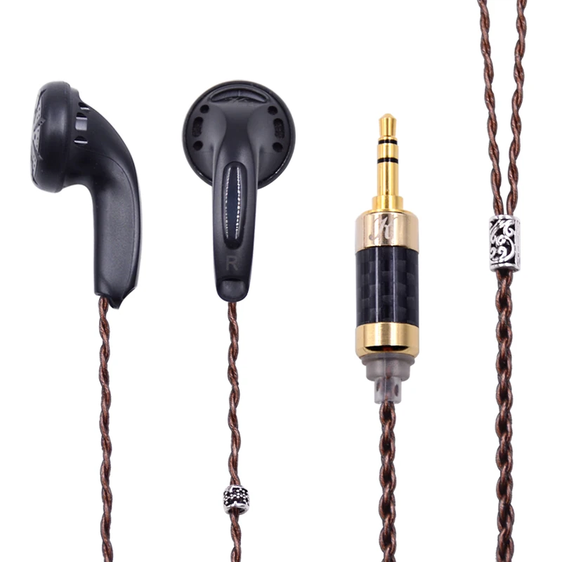 

New K's Earphone K600 In Ear Earphone 600ohm High Impedance 600 Ohm Earbud Flat Head Plug Earplugs HIFI Earbud Limited Edition