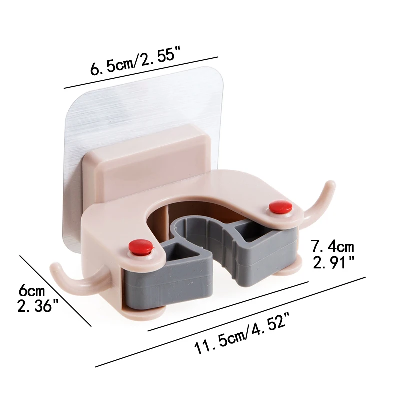 MAIKAMI настенный держатель для швабры щетка метла вешалка для хранения шкаф-органайзер для кухни навесной аксессуар подвесные чистящие средства