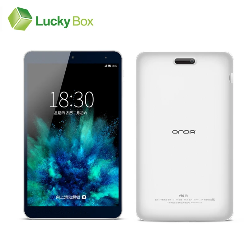   Onda V80 SE PC Tablets 8.0 inch Intel Z3735F Quad-Core 64-bit 1.83GHz Android 5.1 OS  2GB/32GB 1920 x 1200 