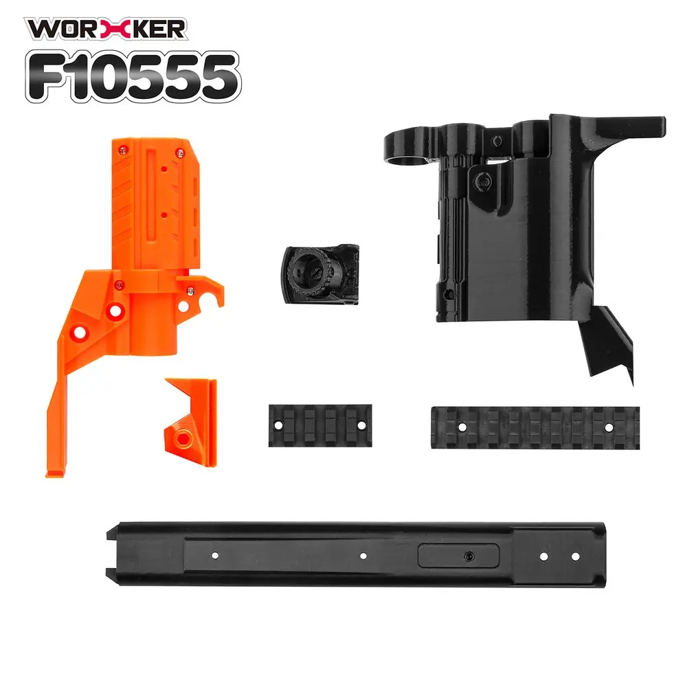 

3D Printing Modularized NO.114-K Barrel Kit Suitable for Nerf Stryfe Toys Lightweight Gift Toys for Game Players