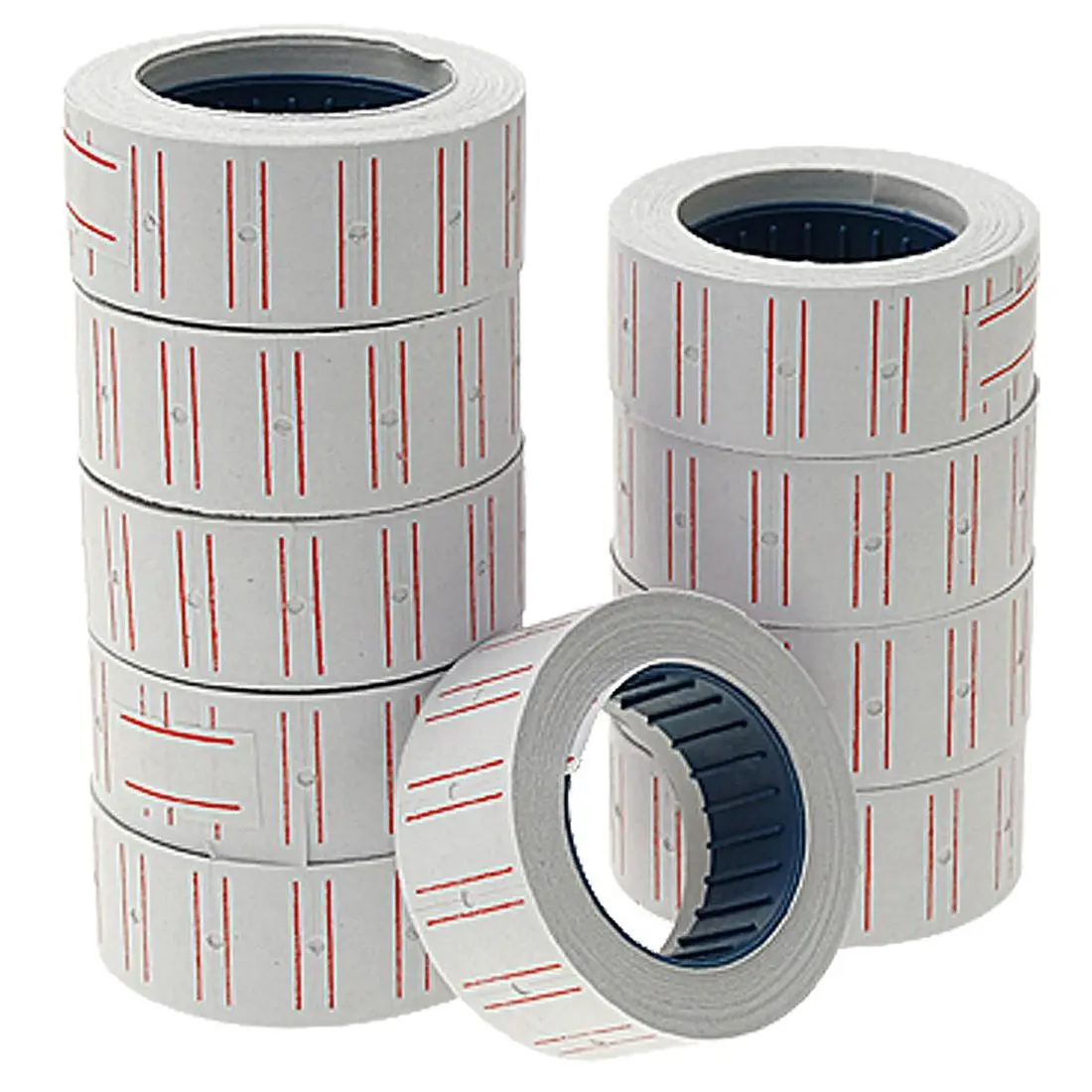 10pcs Self Adhesive Labels Roll Retail Store Price Stickers 21mmx12mm-in Stickers from Home ...