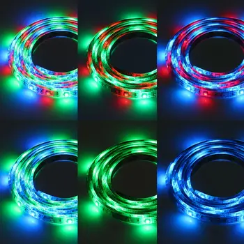

1M/2M Waterproof RGB 3528 SMD USB 120LED Strip Light String Lamp DC 5V