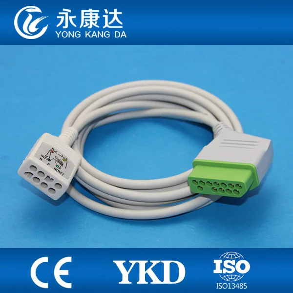 Nihon kohden ECG trunk Cable,Nihon Kohden JC-906P ecg monitor cable, IEC/AHA цена Nihon kohden ECG trunk Cable,Nihon Kohden JC-906P ecg monitor cable, IEC/AHA цены онлайн