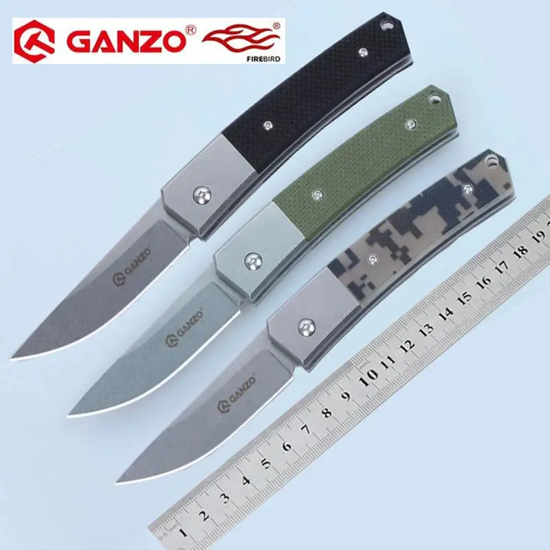 Pаспродажа Ganzo Firebird G7362 F7362 58 60HRC 440C лезвие G10 Ручка складной Ножи Открытый выживания инструмент Отдых на природе Охота Карманный Ножи edc