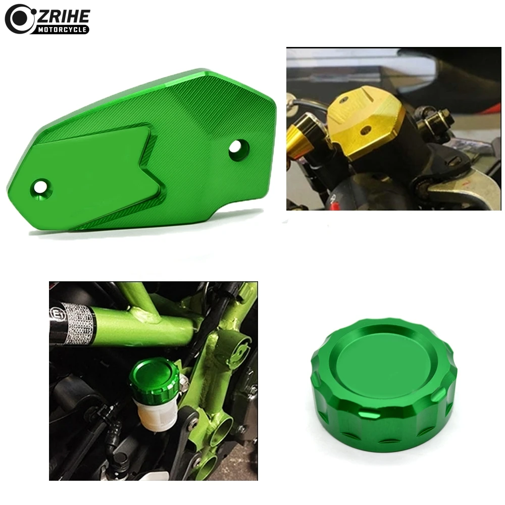 

Cylinder Rear Fuel Brake Fluid Reservoir Cover Tank Cap Cylinder For Kawasaki Z900 z 900 z800 z 800 2013 2014 2016 2017