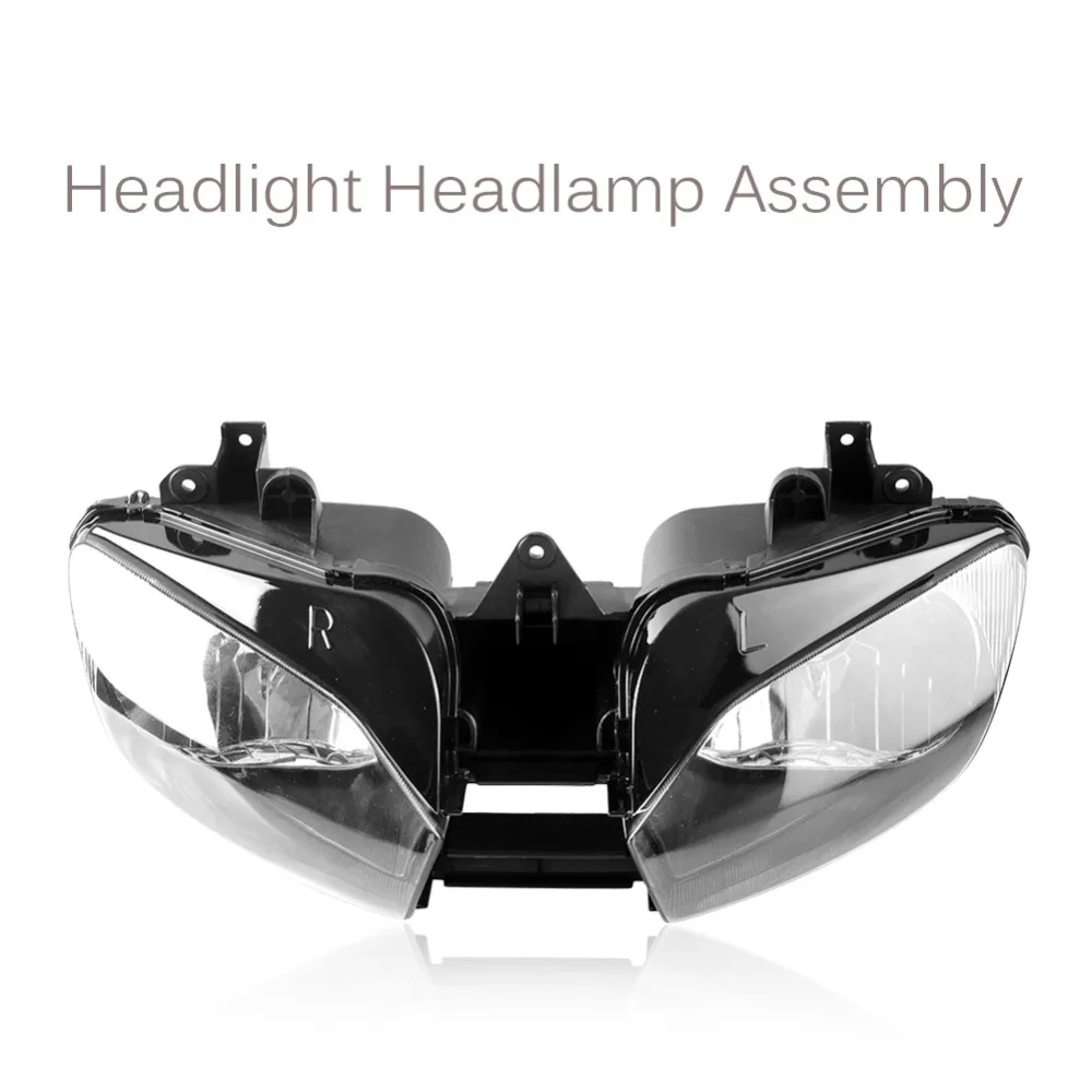 

For Yamaha YZF R6 Headlight Headlamp Head light lamp 1998 1999 2000 2001 2002 Clear Motorcycle Spare Parts Accessories Front