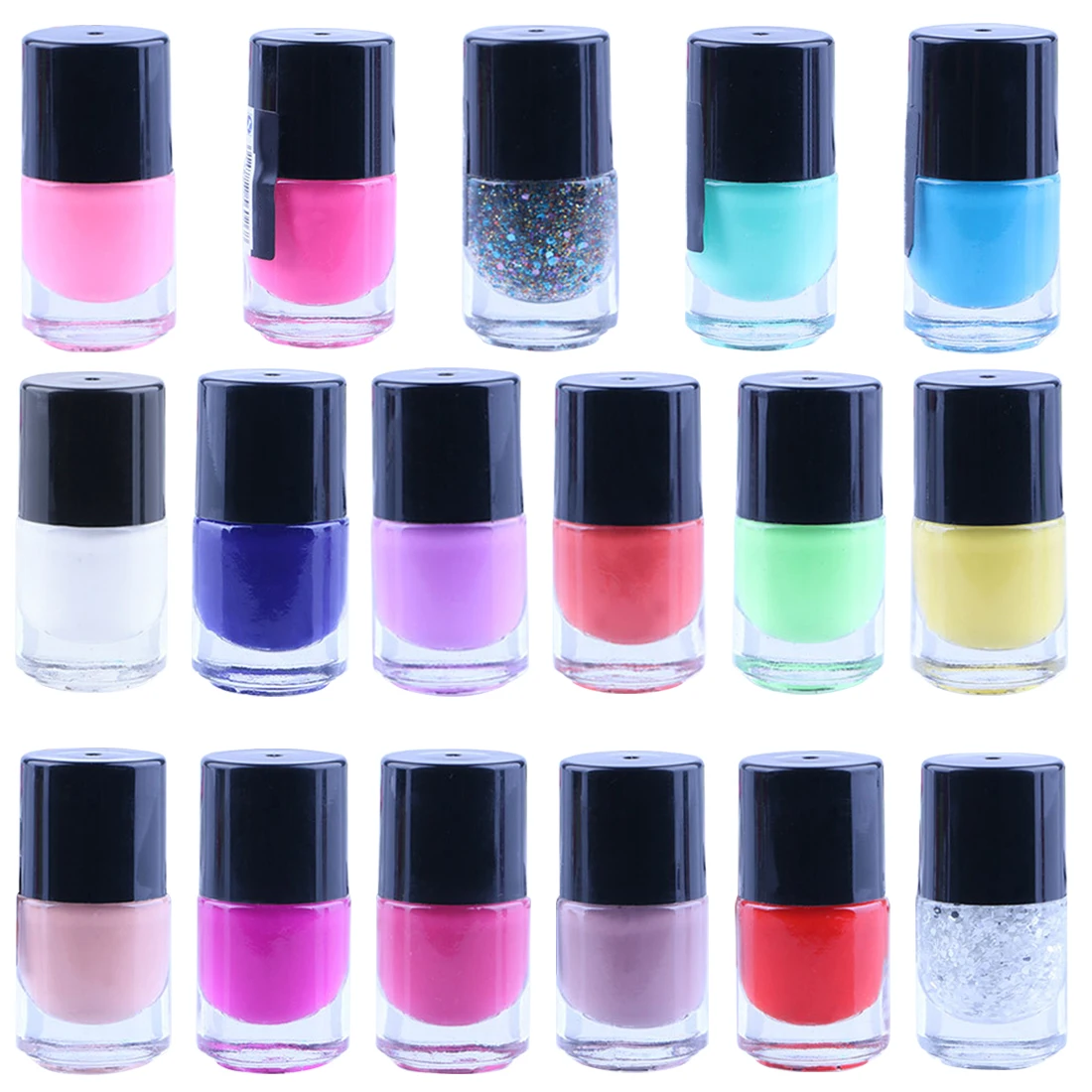 6ml solid color gel varnish semi permanent UV nail art nail polish gel
