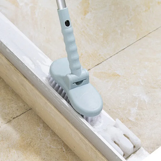 Buy Bathroom long handle brushes bristles floor brush