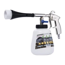 Portable Tornado Foams Gun Cleaning Gun Aluminum Dust Swing Spray Cleaning Wool Leather Car Upholstery Dashboard Floor Mats Tool