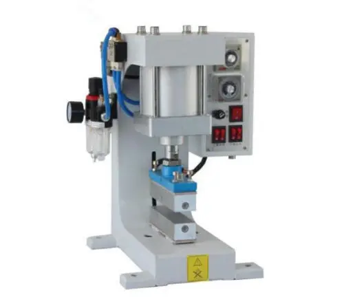 

Pneumatic Hot Foil Stamping Machine LOGO Leather Wood Automatic Stamper 110V