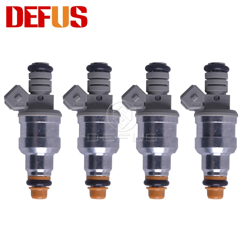 DEFUS 4pcs Fuel Injector Bico For Marea Tempra 0280150974 Injection Nozzle Valve Flow Matched for ford Ranger 4.0 V6 NEW | Автомобили и