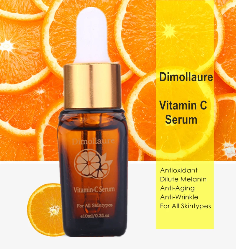 Dimollaure Vitamin C Serum Remove Acne Pimples Anti Aging Whitening Moisturzing Face Care Hyaluronic acid Essence Dimollaure Vitamin C Serum Remove Acne Pimples Anti Aging Whitening Moisturzing Face Care Hyaluronic acid Essence