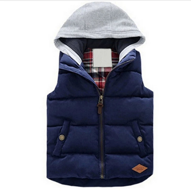2018 Vests Children Hoodies Warm Jacket Baby Girls Outerwear Coats Kids