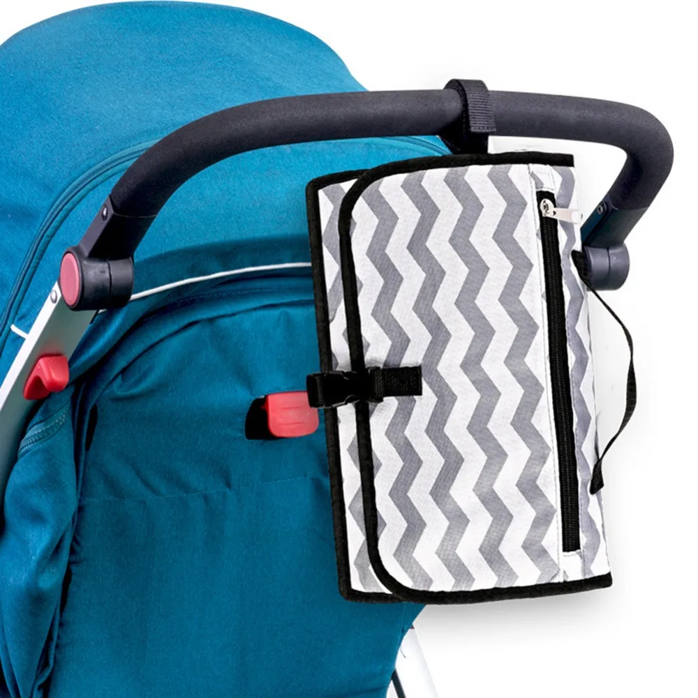 Portable Mommy Bag Baby Diaper Changing Pad Infant Multifunctional