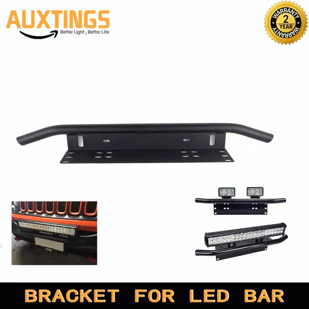Universal Mounting Brackets Bull Bar Bumper Front License Plate Mount