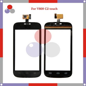 

10pcs/lot High Quality For ZTE Blade C2 V809 touch Screen Panel Sensor Digitizer Outer Glass Lens
