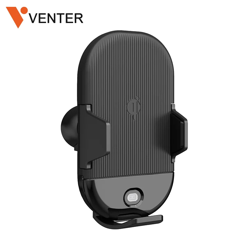 

Qi Wireless Car Charger Infrared Sensor Auto Arm LED Notifition 15W Fast Charge Wireless Charging For iPhone OnePlus Xiaomi