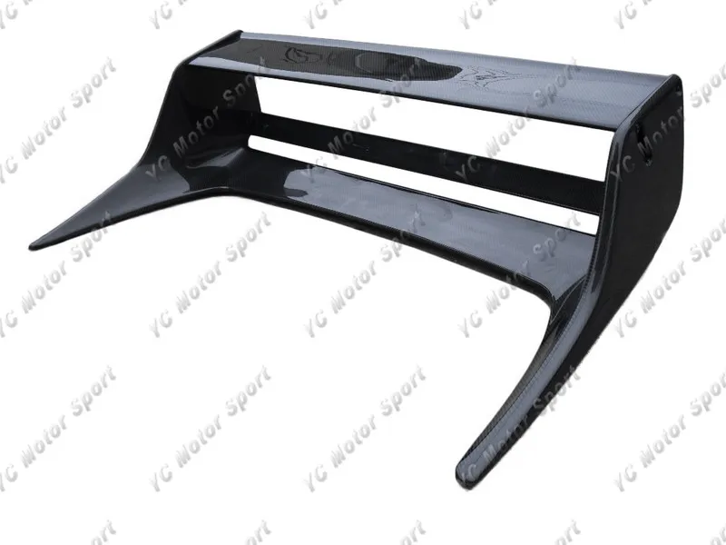 1995-1998 Nissan Skyline R33 GTR GTS Gracer Style  Double Blade Rear Spoiler CF (5)