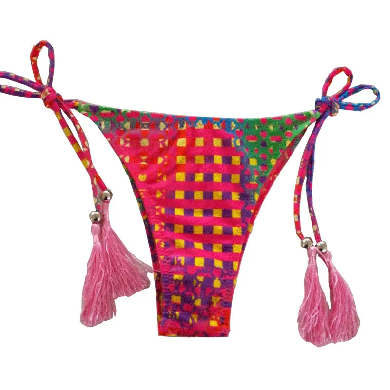

2017 NEW Sexy Women Swimsuit push up string Micro Bikini Set Bathing Suits With Halter Strap Brazilian Swimwear bottom Monokini
