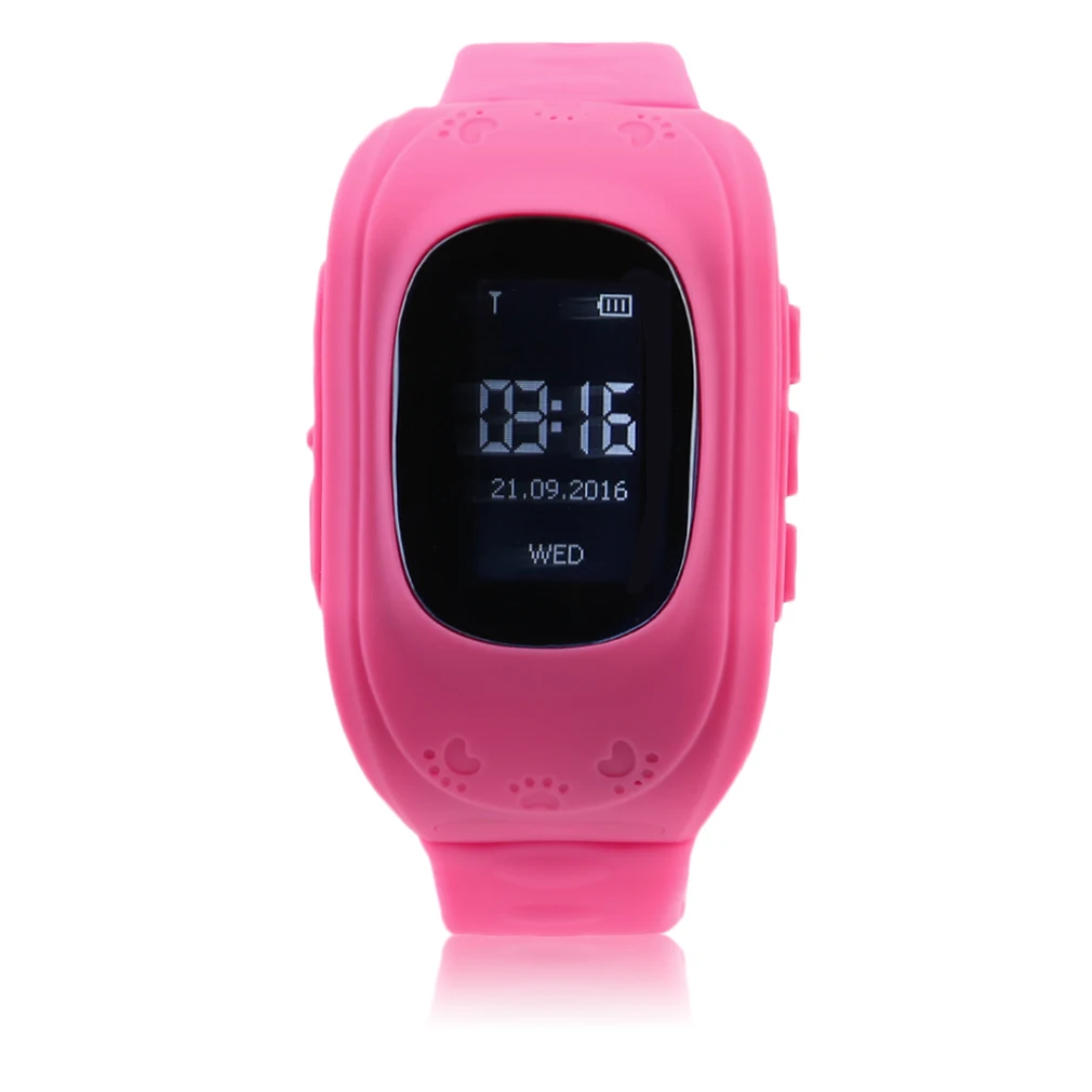 

Q50 Smart GPS Position Anti Lost Watch for Children Kid Rubber Band Wrist Watch Bracelet Electronic Watch For Android For IOS