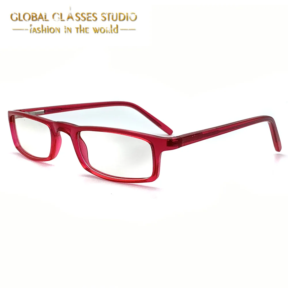 Новые модные очки квадратной формы ацетатная оптическая оправа Очки для работы за компьютером для женщин A502