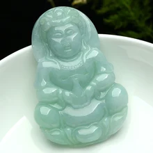 Натуральный нефритовый кулон в виде цветка Ruyi, Нефритовая летучая мышь в форме персика, мантоу фу, тыквенная тыква, кулон из нефрита