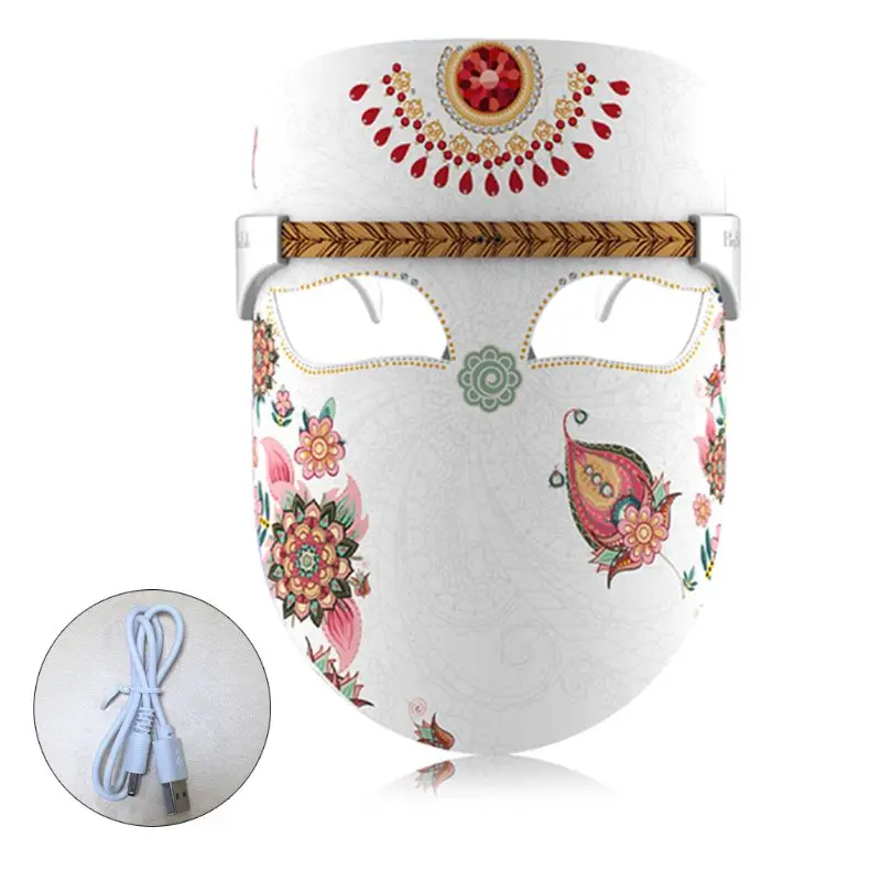 

Beauty Therapy Photon LED Facial Mask Instrument Photorejuvenation Spectrum Skin Care Rejuvenation Face Beauty Spa Instrument