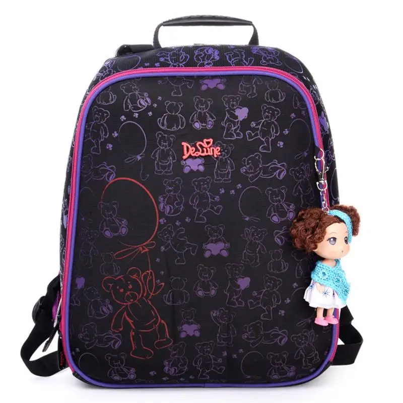 

Delune Brand Motorcycle School Bags for Boys Primary Student School Portfolio Orthopedic Backpack Kids Satchel Mochilas Infantis
