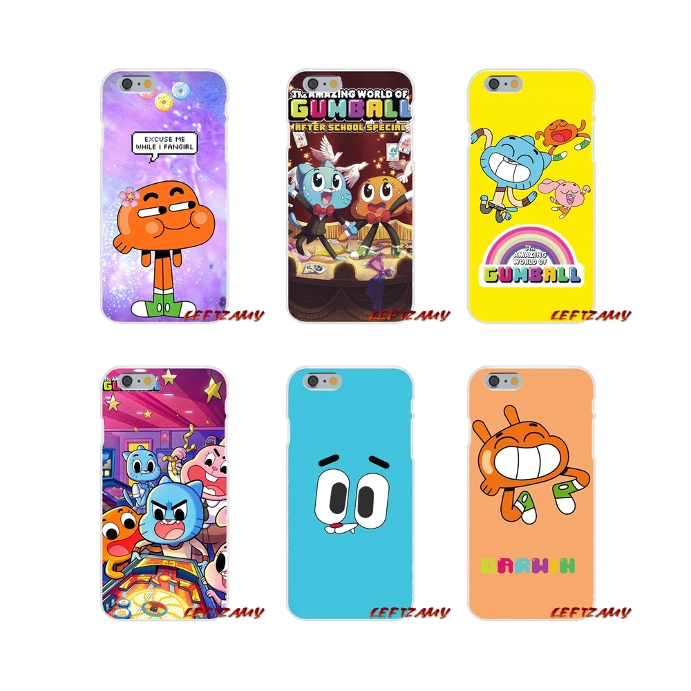 

For Samsung Galaxy A3 A5 A7 J1 J2 J3 J5 J7 2015 2016 2017 Accessories Phone Shell Covers The Amazing World of Gumball