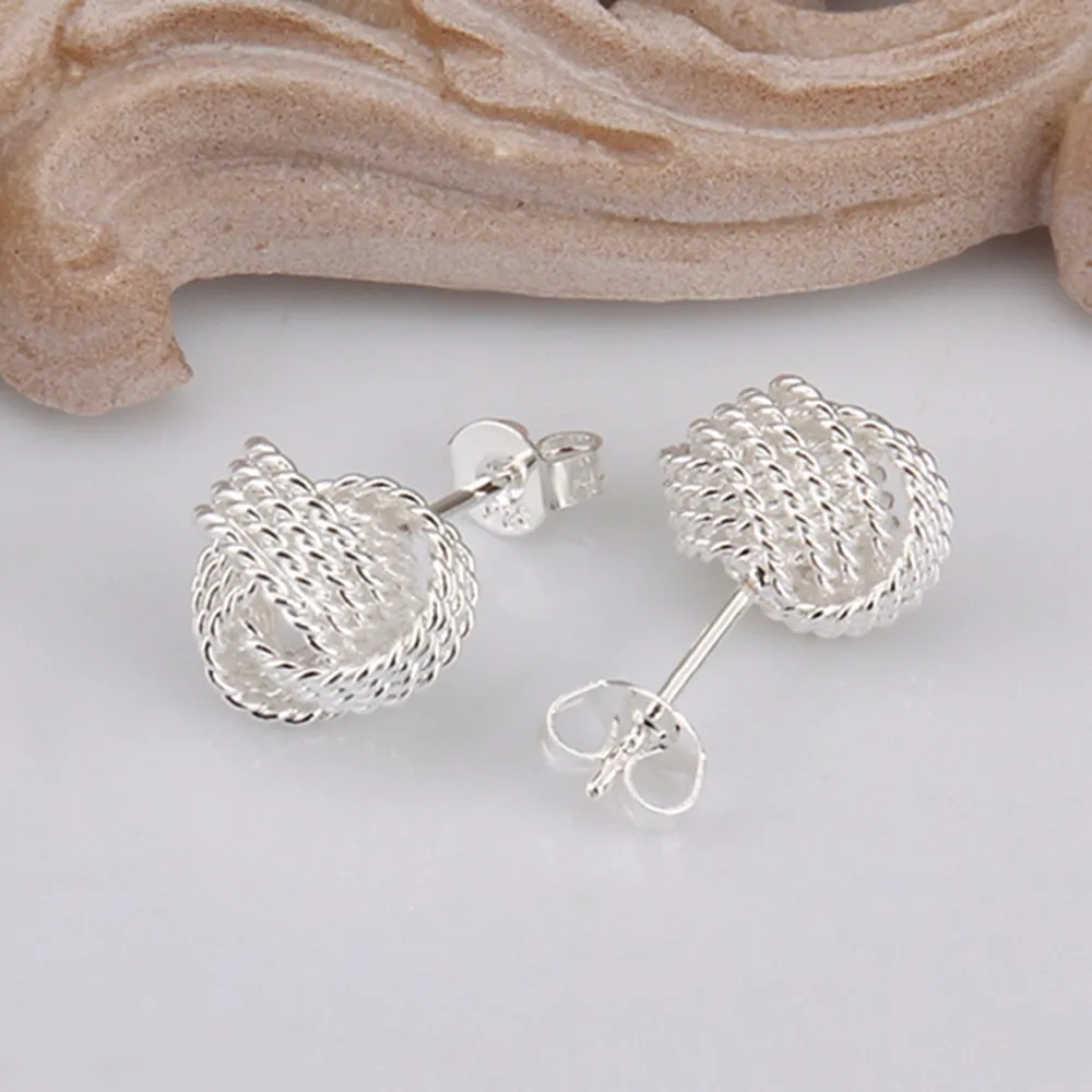 Женские посеребренные серьги гвоздики для тенниса|stud earrings|stud earrings for womenearrings women |