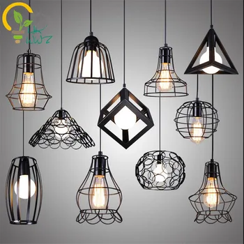 

10 Kinds Vintage Pendant Lights Loft Style Pendant Lamp Retro HangLamp For Restaurant /Bar/Coffee Shop Home Lighting Luminarias