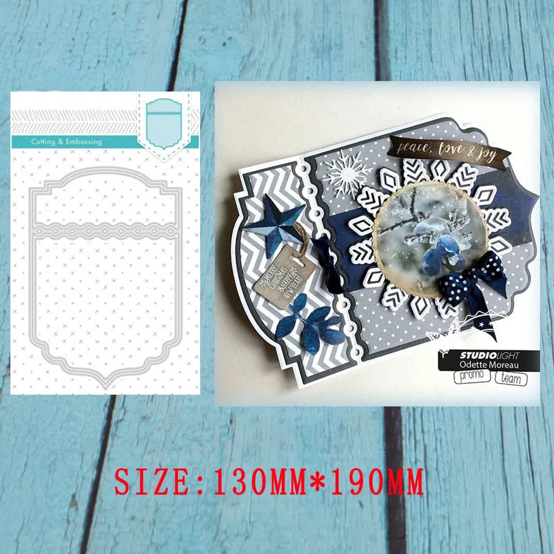 

LLove CCraft Metal Cutting dies and Embossing Die Frame for DIY Scrapbook Album Paper Card Decorative Craft Cut Die 2019 NEW