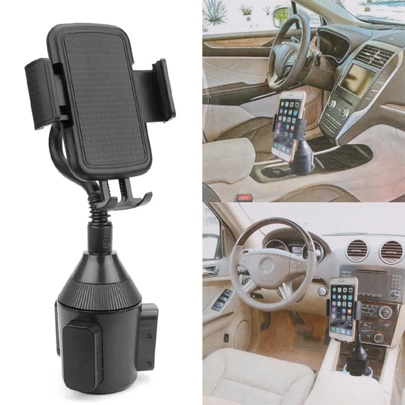

Universal Design 360 Degree Adjustable Gooseneck Car Cup Mobile Phone Holder for Redmi Note 4x For Samsung Note 8 GPS For iPhone