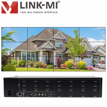 

LM-TV12 4x3 3x2 2x3 3x3 2x2 2x5 5x2 Video Wall Controller USB+HDMI+VGA+AV TV HDMI With Fully-digital Processing Channel Inside