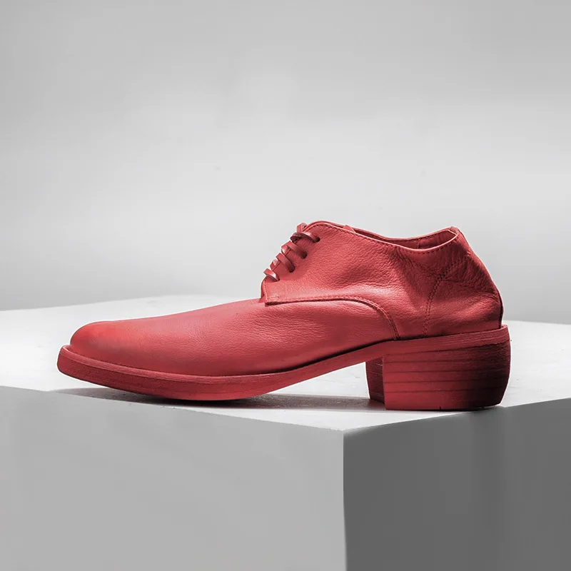 Negro Rojo Vestir Blanco Cuero Masculinos Lujo Negro Los De Vaca Hombres Zapatillas Boda rojo Encaje Retro blanco Primavera Zapatos Owen Seak 0qUTaPAtz