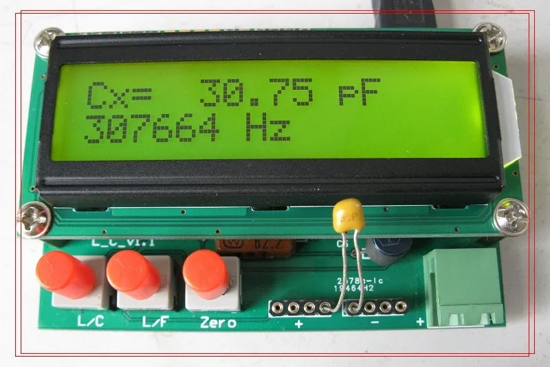 Высокоточный инструмент для измерения емкости и индуктивности LC измерительный модуль