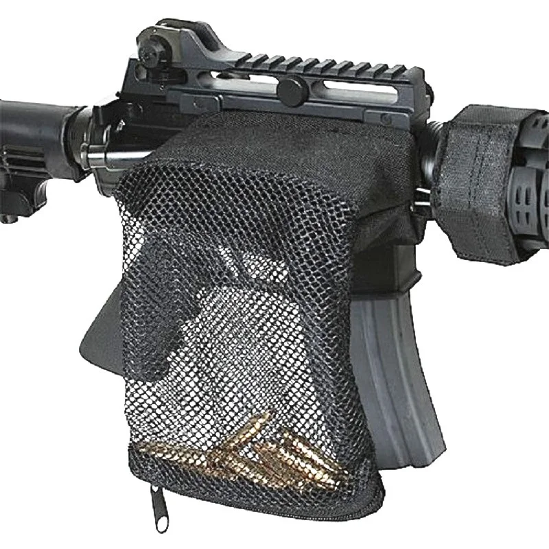 Военная Шестерня AR-15 патроны латунная оболочка ловушка Сетка Ловушка охотничьи принадлежности нейлоновая сетка сумка черный. 223/5,56 VI12005