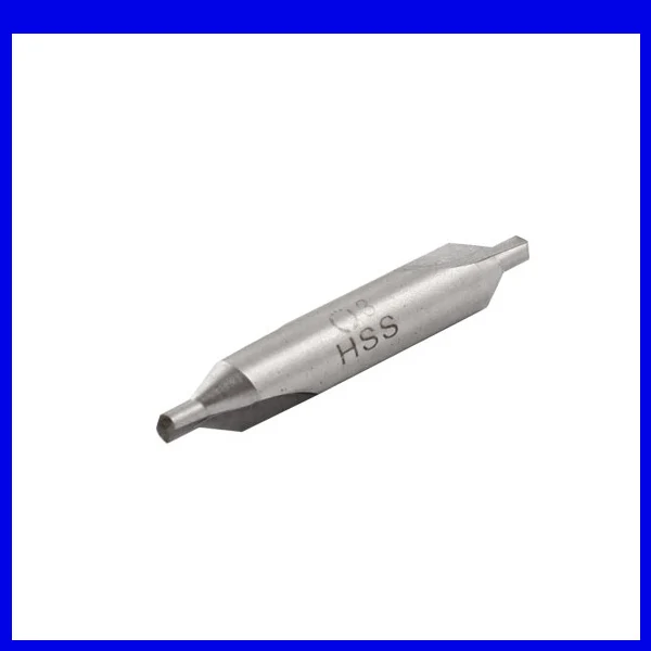 Free shipping 3mm x 8mm 50mm Double Ended HSS A Type Center Drill Bits Gray 10pcs | Инструменты