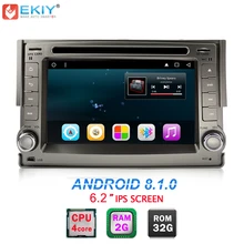 EKIY 6.2 “Quad Core Android 8.1 2 Din Car DVD Player Multimediale Per Hyundai H1 H-1 2007-2012 GPS di Navigazione Radio Stereo WIFI BT